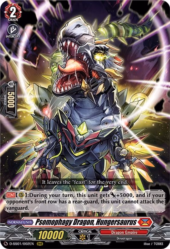 Psomophagy Dragon, Hungersaurus - RRR (D-SS01/002EN)