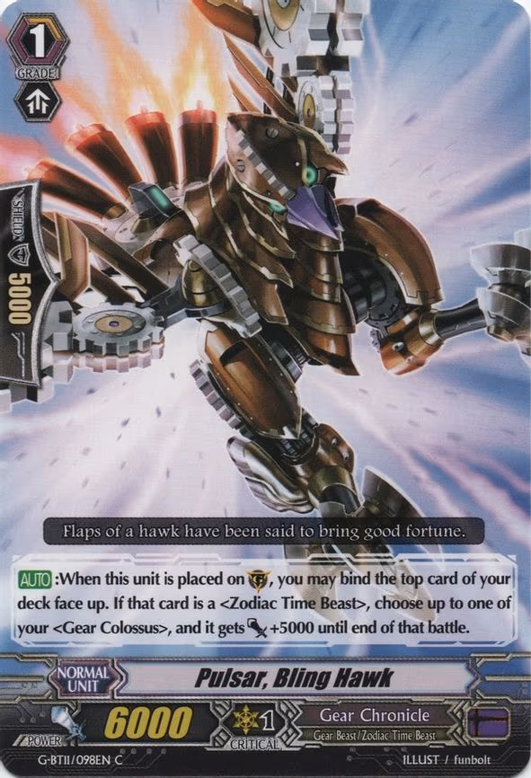 Pulsar, Bling Hawk - C (G-BT11/098EN)