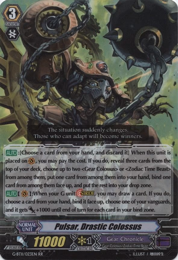 Pulsar, Drastic Colossus - RR (G-BT11/023EN)