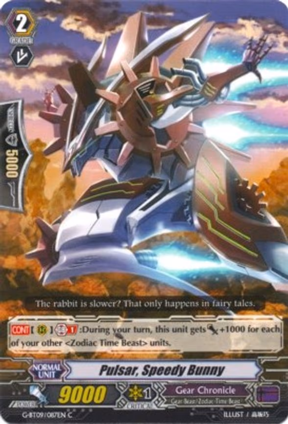 Pulsar, Speedy Bunny - C (G-BT09/087EN)