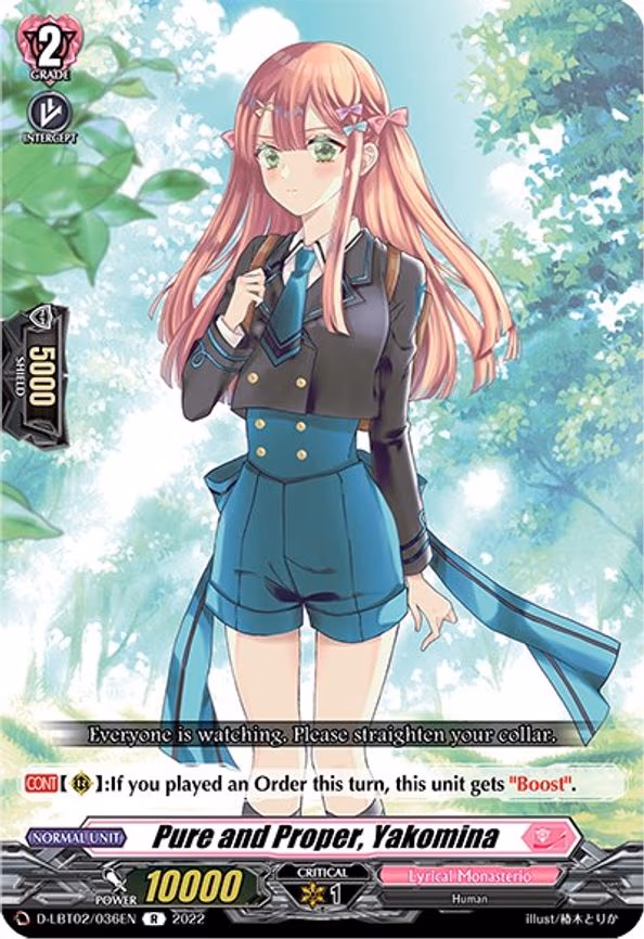 Pure and Proper, Yakomina - R (D-LBT02/036EN)