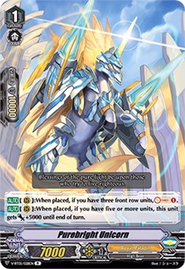 Purebright Unicorn - R (V-BT05/028EN)
