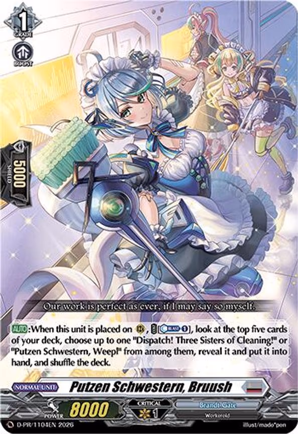 Putzen Schwestern, Bruush - PR (D-PR/1104EN)