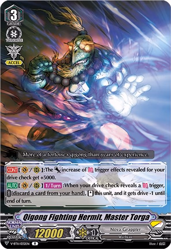 Qigong Fighting Hermit, Master Torga - R (V-BT11/032EN)
