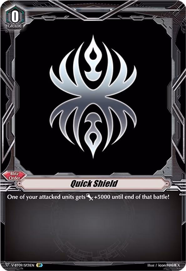 Quick Shield (Dark Irregulars) - SP (V-BT09/SP31EN)
