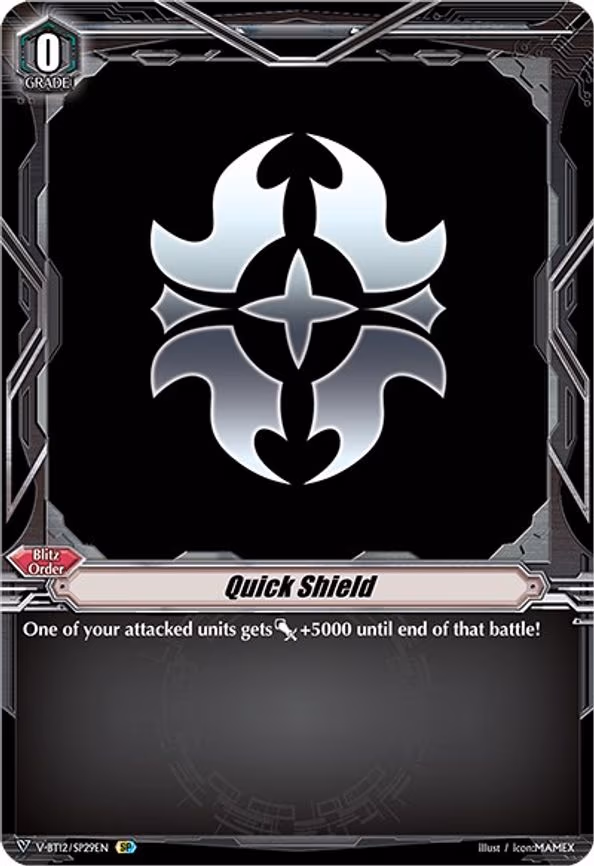Quick Shield (Gold Paladin) - SP (V-BT12/SP29EN)