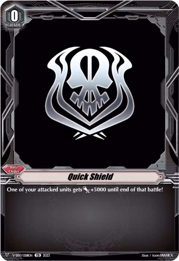 Quick Shield (Granblue) - TD (V-SS10/058EN)