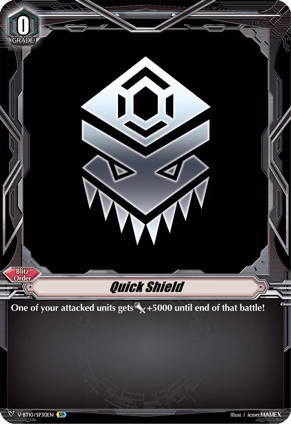 Quick Shield (Tachikaze) - SP (V-BT10/SP30EN)