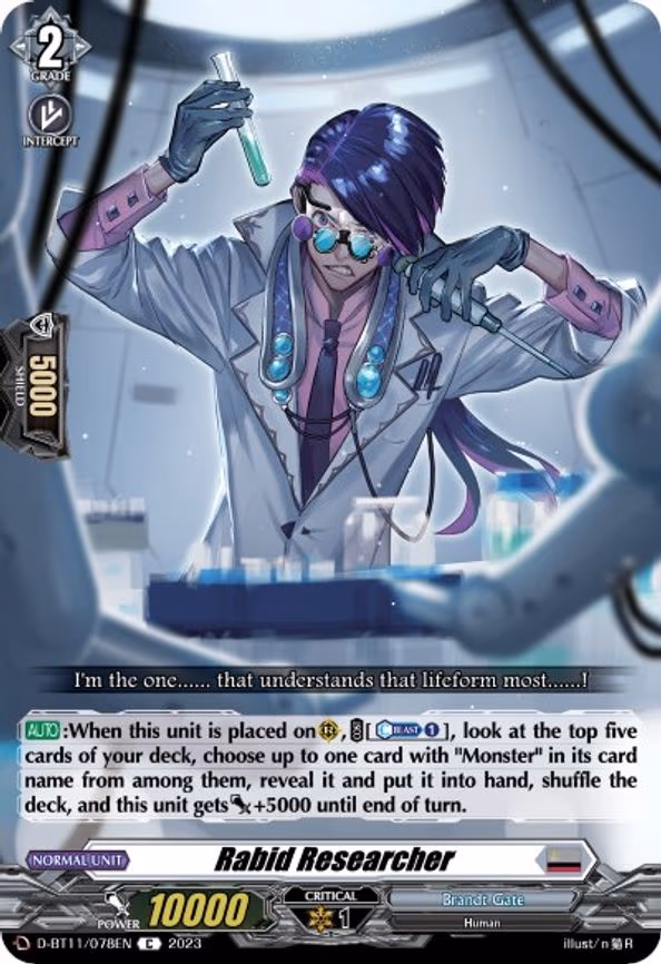 Rabid Researcher - C (D-BT11/078EN)