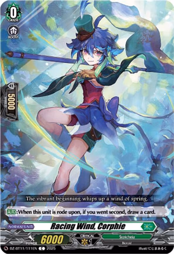 Racing Wind, Corphie - C (DZ-BT11/111EN)