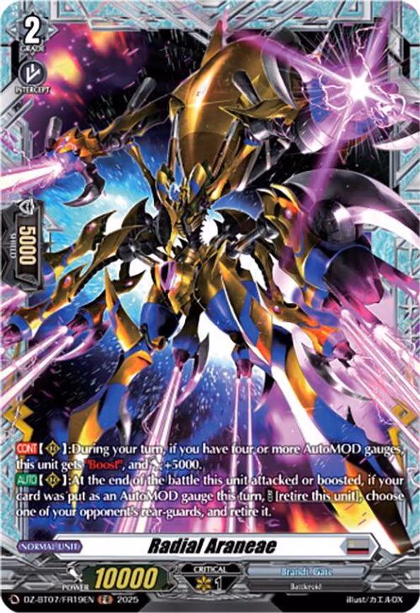 Radial Araneae - FR (DZ-BT07/FR19EN)