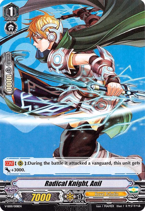 Radical Knight, Anil
