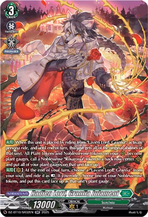 Radien Lord, Granfia Julament - SR (DZ-BT10/SR32EN)