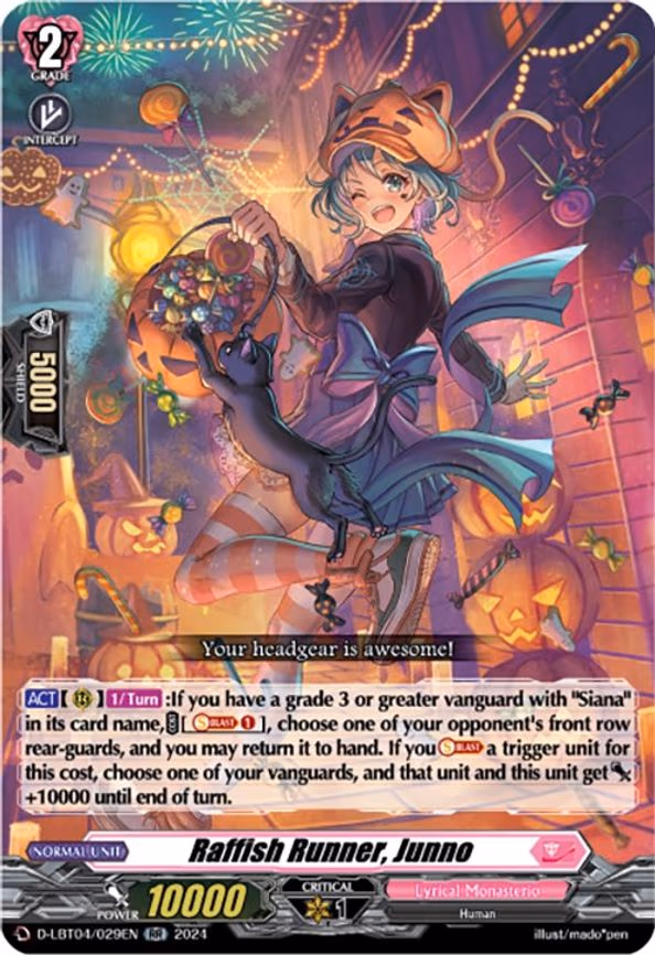 Raffish Runner, Junno - RR (D-LBT04/029EN)