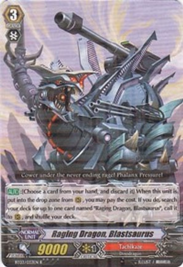 Raging Dragon, Blastsaurus - R (BT03/033EN)