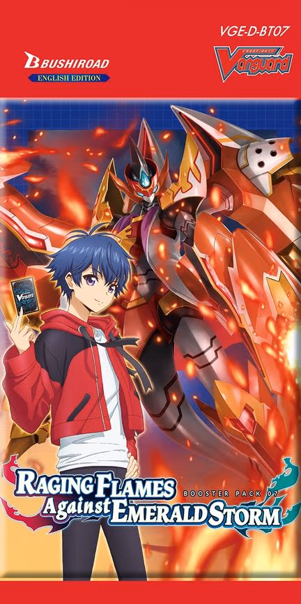 Raging Flames Against Emerald Storm Booster Pack