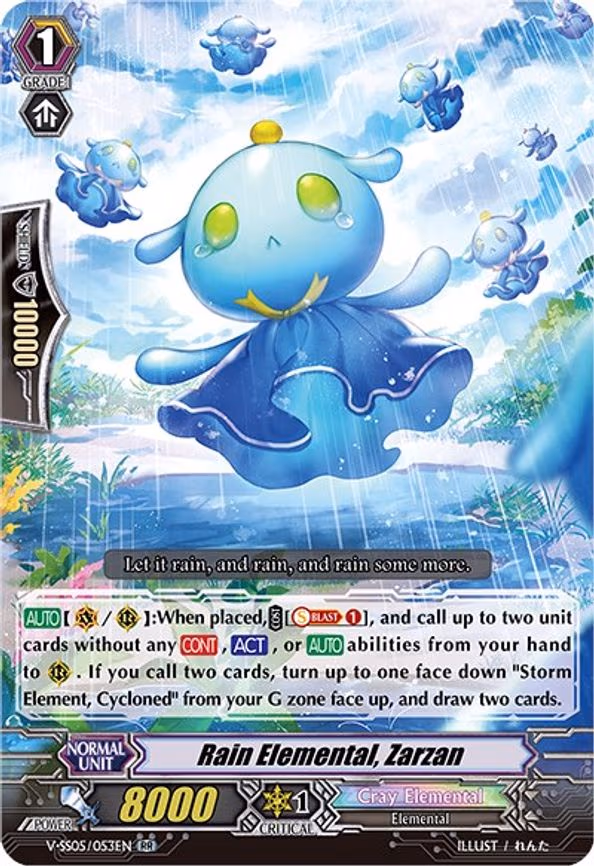 Rain Elemental, Zarzan - RR (V-SS05/053EN)