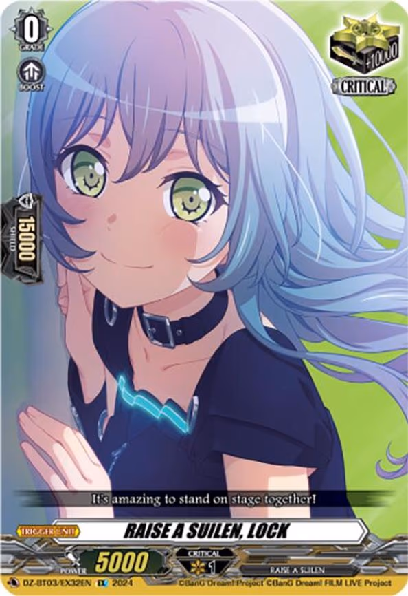 RAISE A SUILEN, LOCK - EX (DZ-BT03/EX32EN)