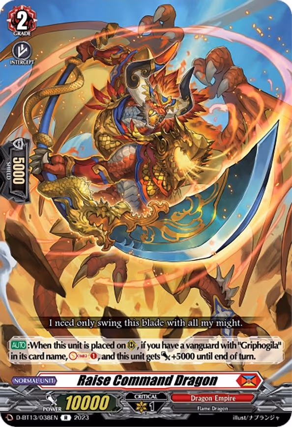 Raise Command Dragon - R (D-BT13/038EN)