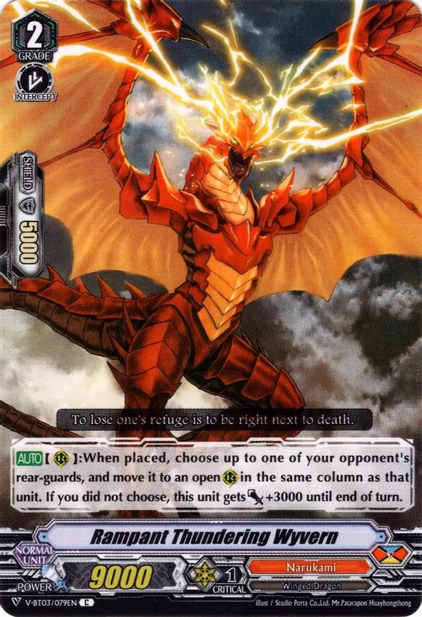 Rampant Thundering Wyvern - C (V-BT03/079EN)