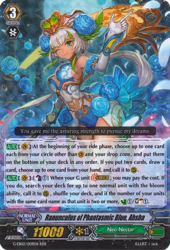 Ranunculus of Phantasmic Blue, Ahsha - RRR (G-EB02/009EN)