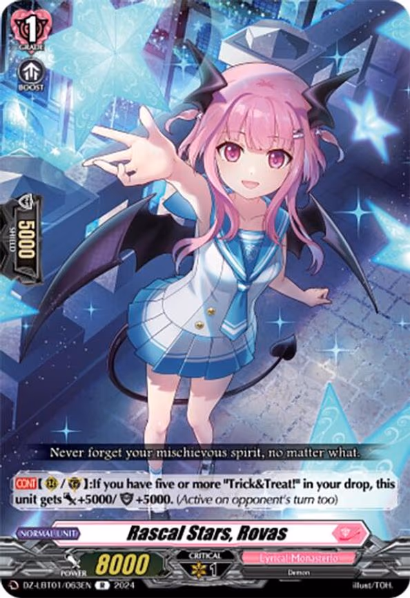 Rascal Stars, Rovas - R (DZ-LBT01/063EN)