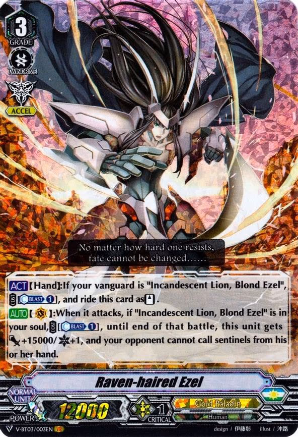 Raven-haired Ezel - VR (V-BT03/003EN)