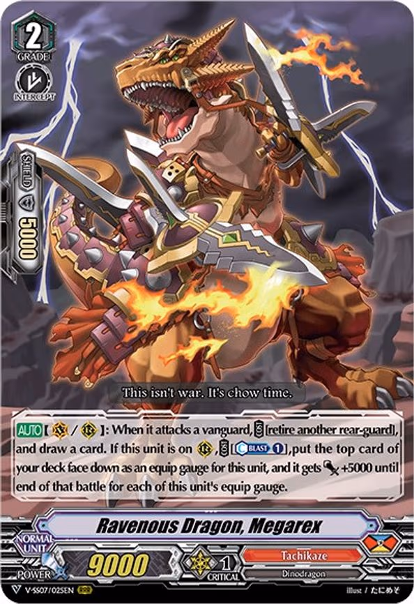 Ravenous Dragon, Megarex - RRR (V-SS07/025EN)
