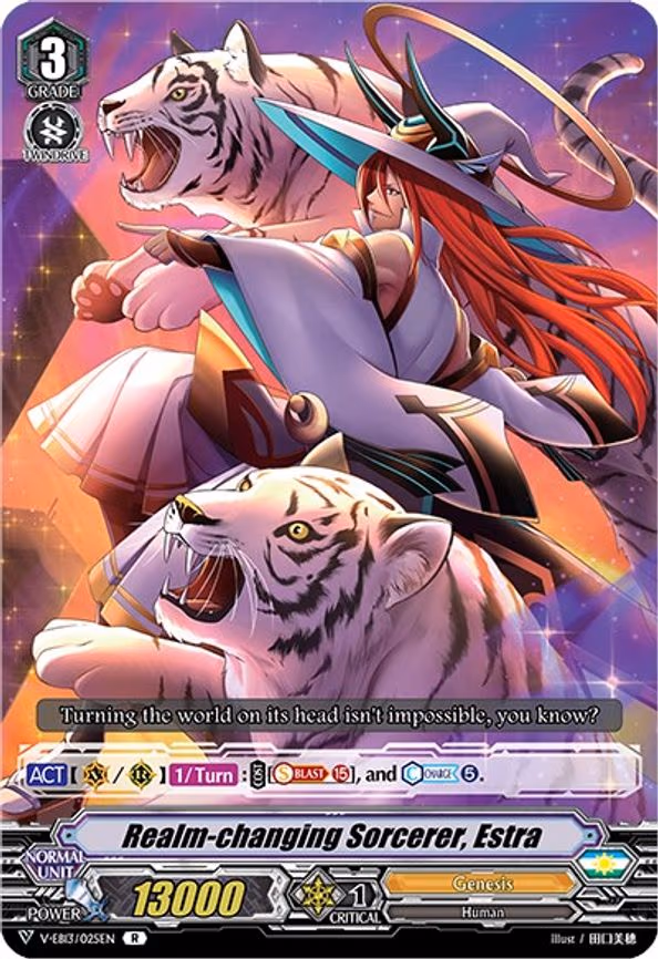 Realm-changing Sorcerer, Estra - R (V-EB13/025EN)
