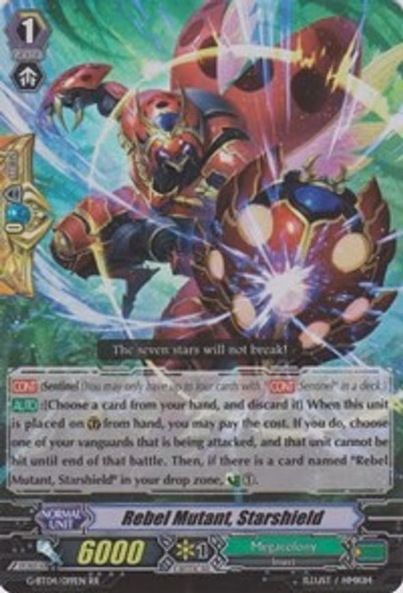 Rebel Mutant, Starshield - RR (G-BT04/019EN)