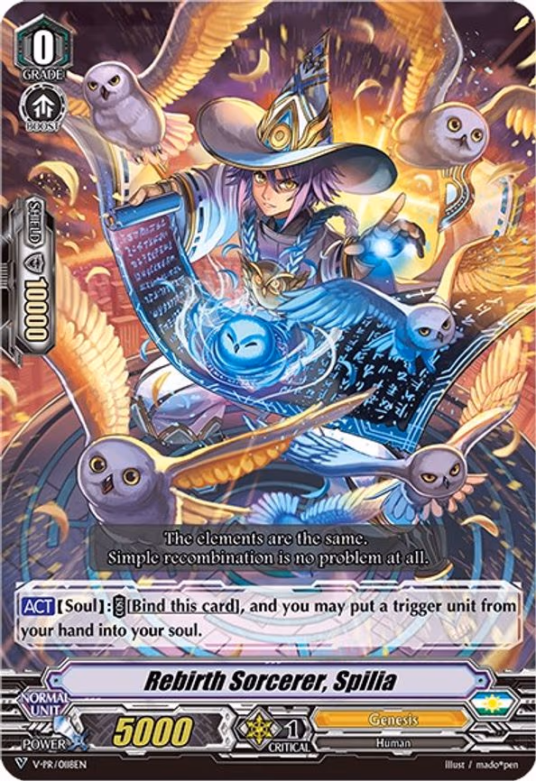 Rebirth Sorcerer, Spilia - PR (V-PR/0118EN)