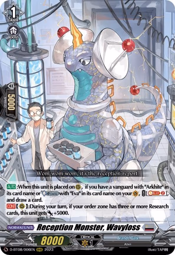 Reception Monster, Wavyloss - RRR (D-BT08/006EN)