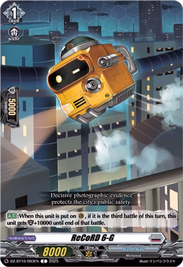 ReCoRD 6-G - C (DZ-BT10/093EN)