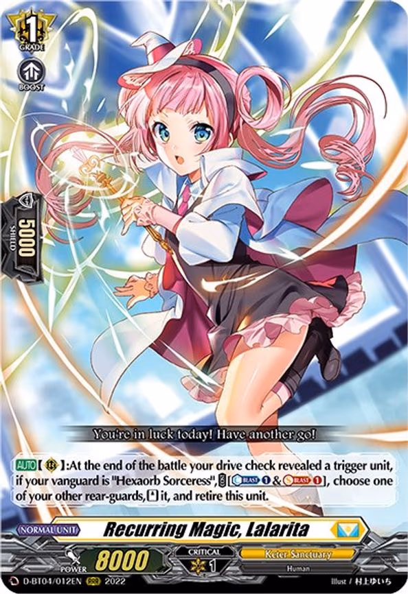 Recurring Magic, Lalarita - RRR (D-BT04/012EN)