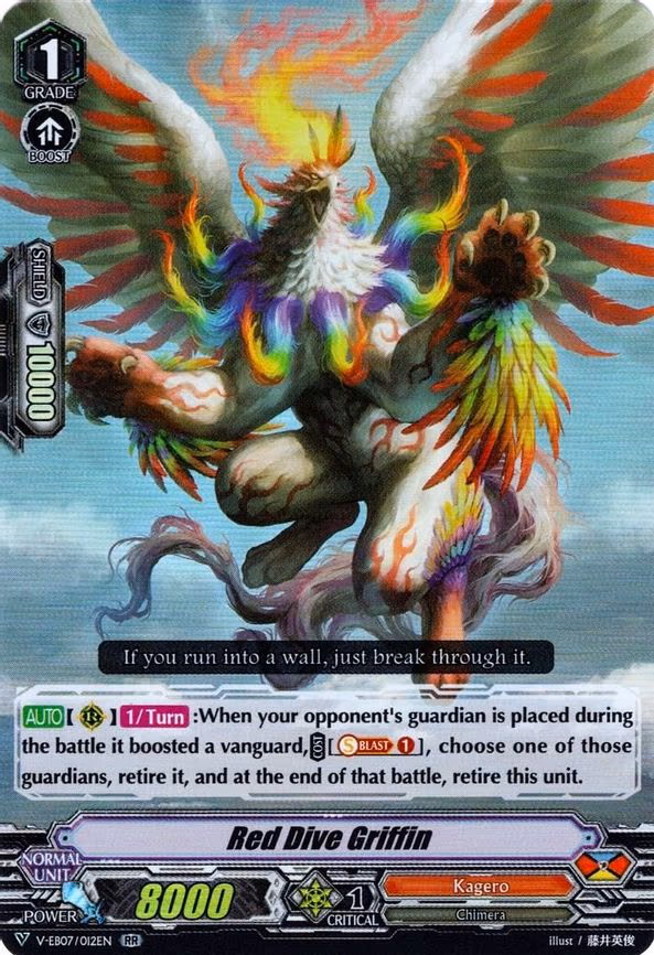 Red Dive Griffin - RR (V-EB07/012EN)