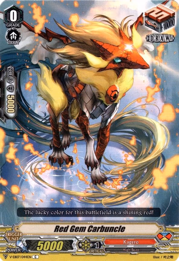 Red Gem Carbuncle