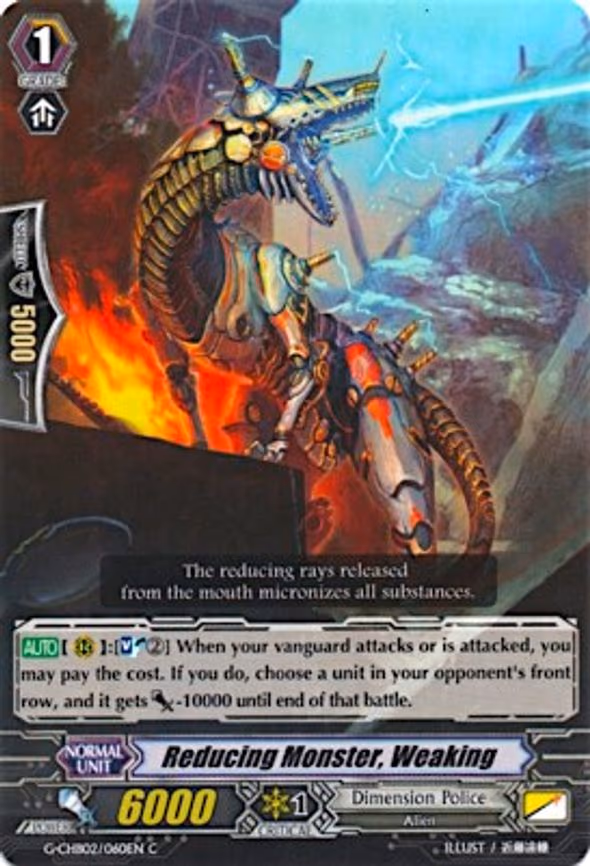 Reducing Monster, Weaking - C (G-CHB02/060EN)