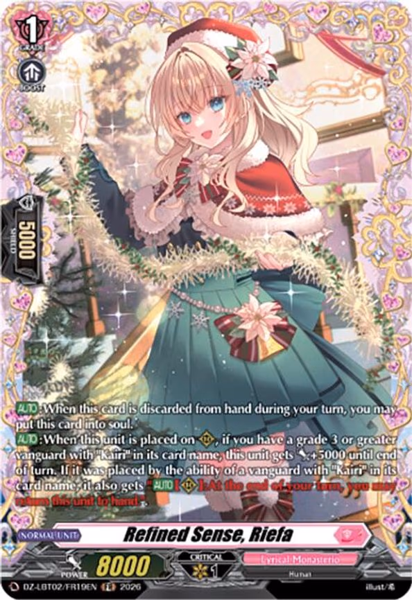 Refined Sense, Riefa - Frame Rare (DZ-LBT02/FR19EN)