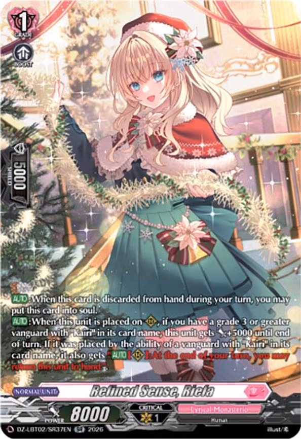 Refined Sense, Riefa - SR (DZ-LBT02/SR37EN)