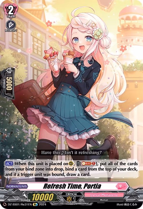 Refresh Time, Portia - RE (DZ-SS01/Re31EN)