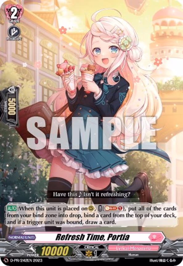 Refresh Time, Portia - PR (D-PR/242EN)