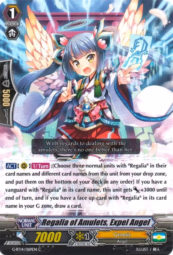 Regalia of Amulets, Expel Angel - C (G-BT14/069EN)