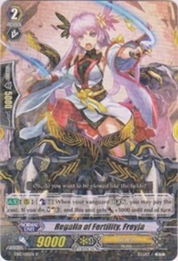 Regalia of Fertility, Freyja