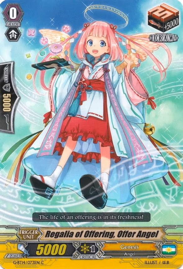 Regalia of Offering, Offer Angel - C (G-BT14/073EN)