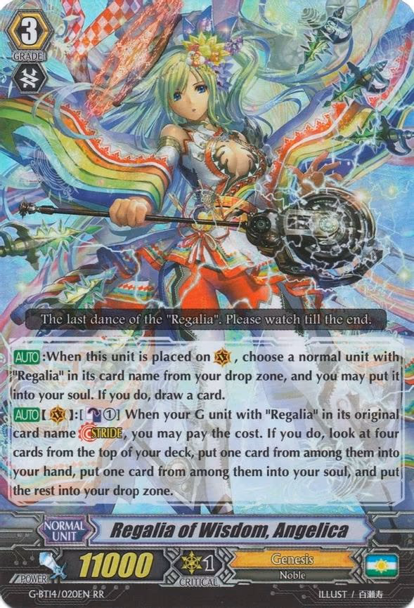 Regalia of Wisdom, Angelica