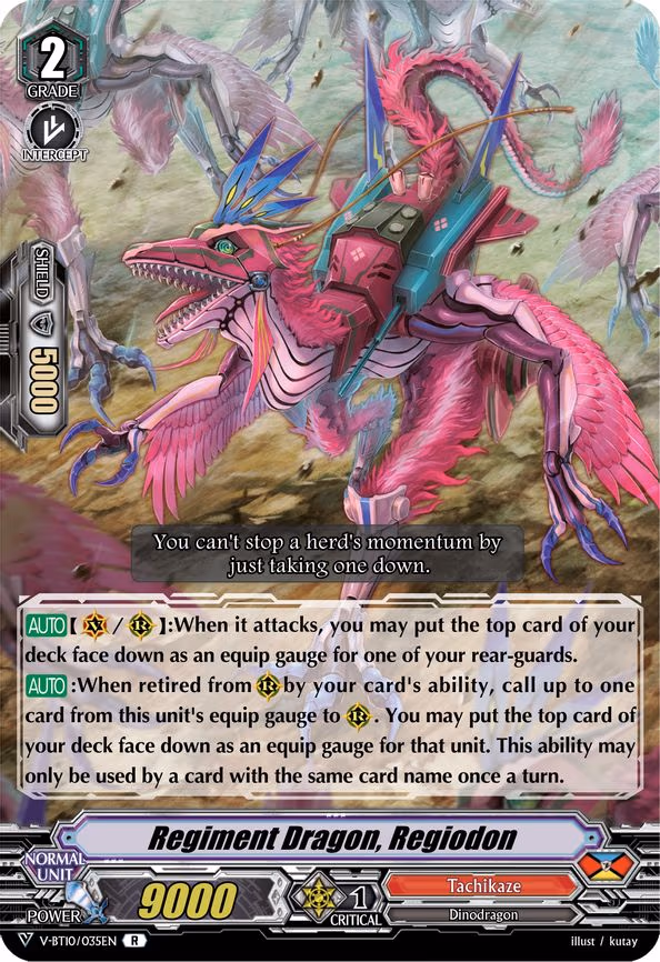 Regiment Dragon, Regiodon - R (V-BT10/035EN)