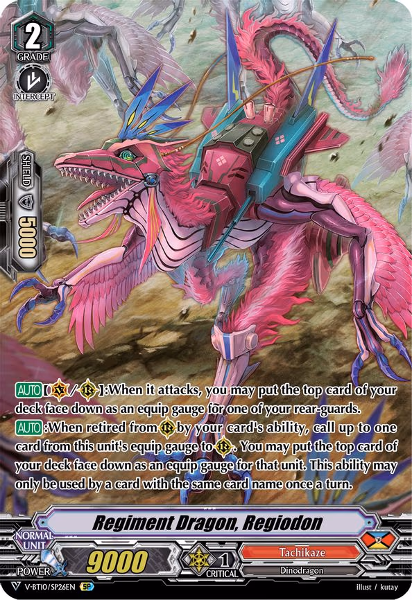 Regiment Dragon, Regiodon - SP (V-BT10/SP26EN)