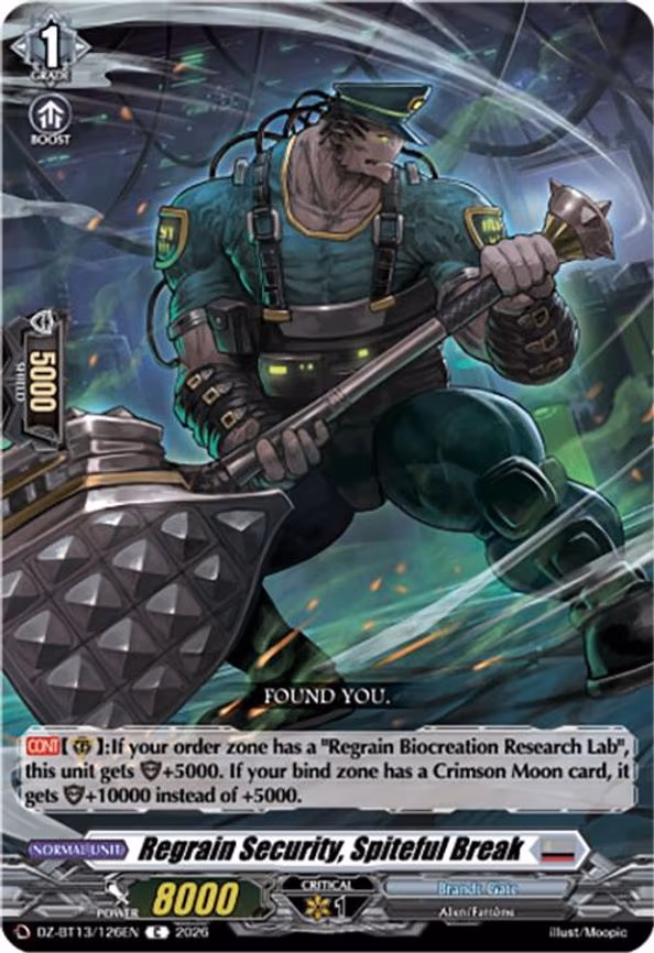 Regrain Security, Spiteful Break - C (DZ-BT13/126EN)