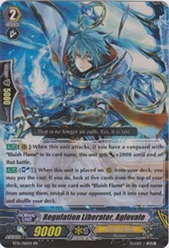Regulation Liberator, Aglovale - RR (BT16/016EN)