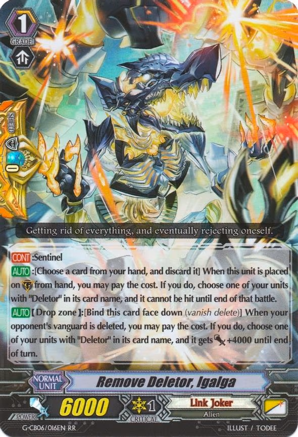 Remove Deletor, Igalga - RR (G-CB06/016EN)
